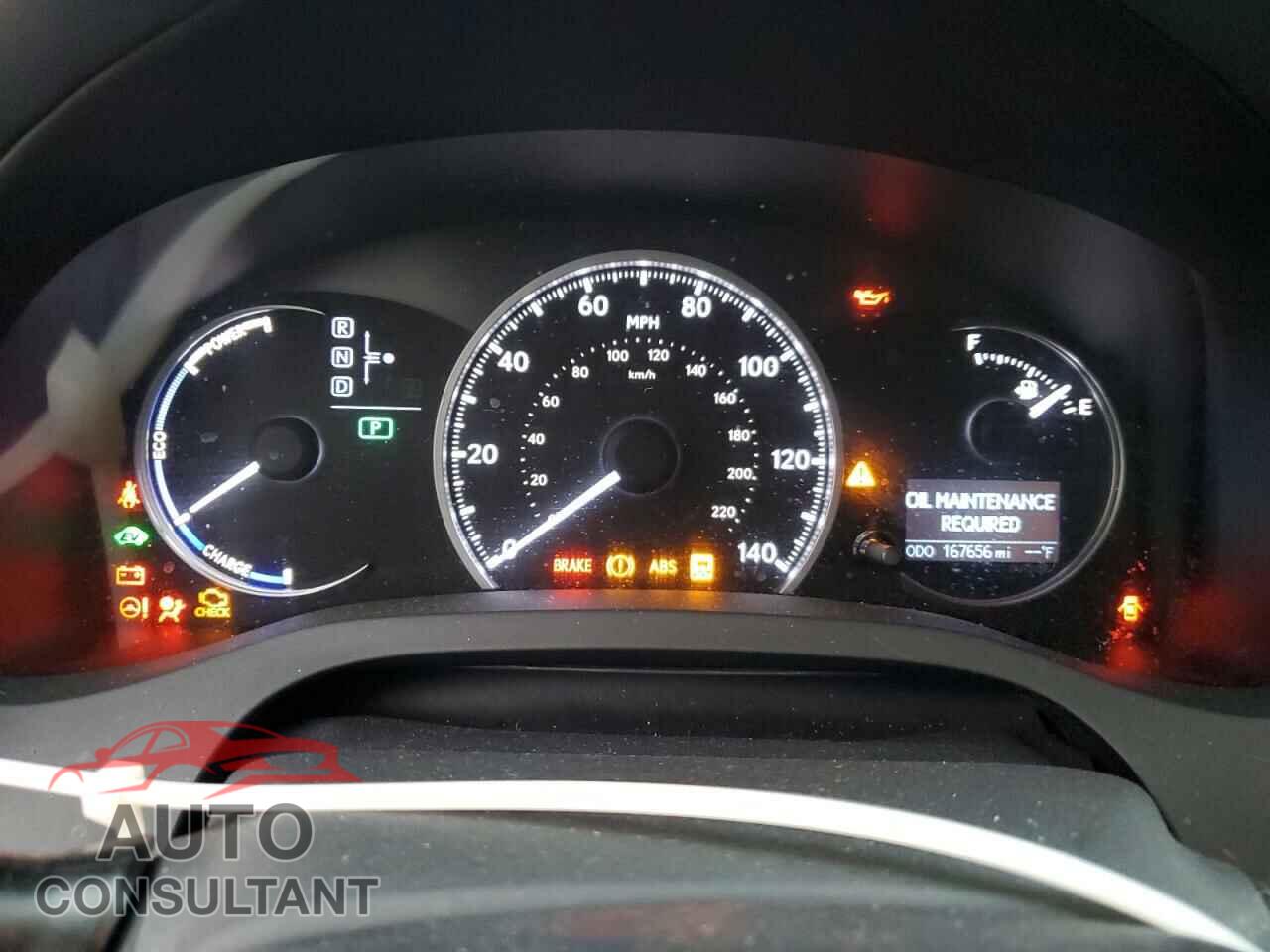LEXUS CT 200 2012 - JTHKD5BH4C2071416