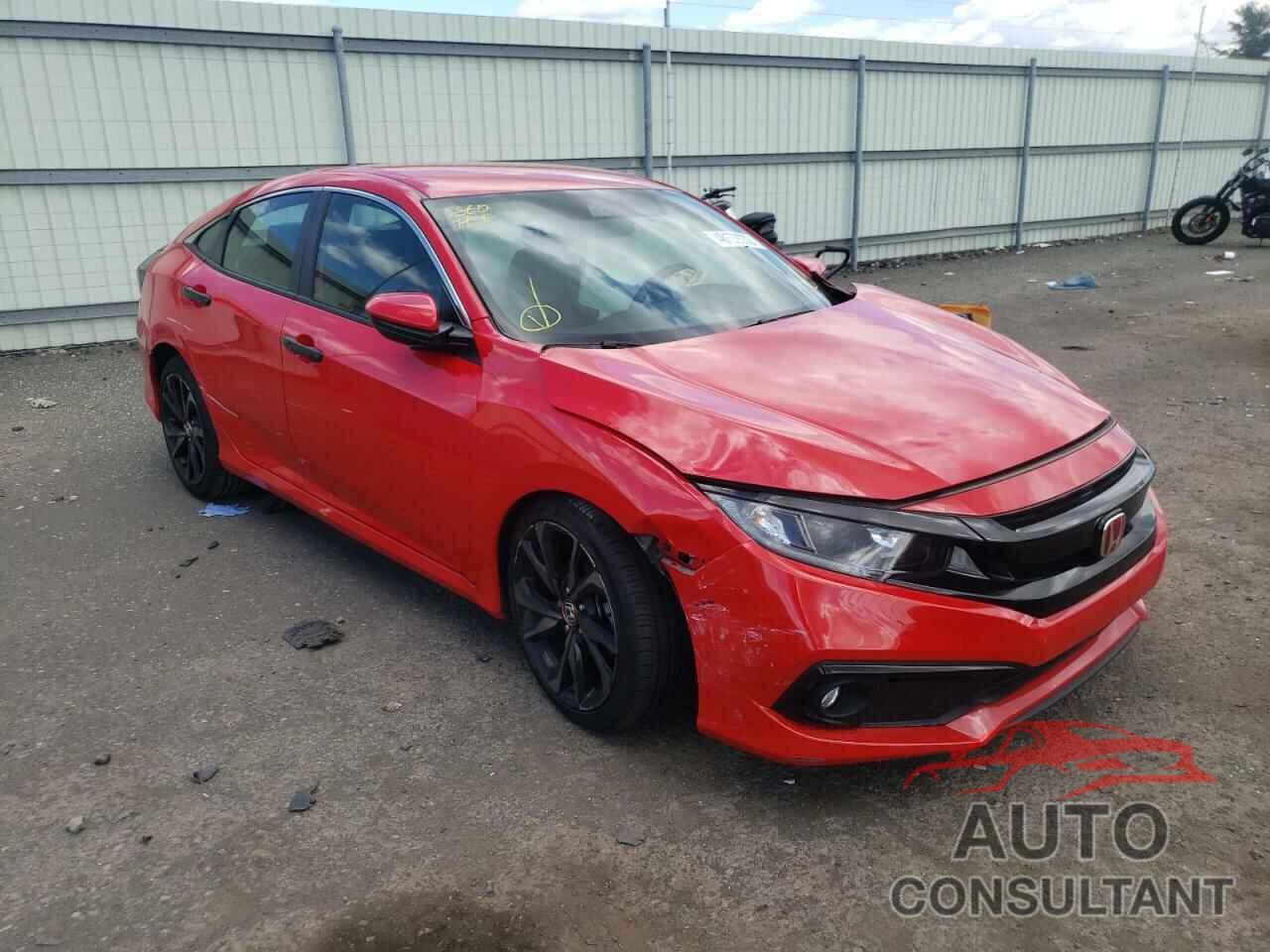 HONDA CIVIC 2020 - 2HGFC2F80LH581463