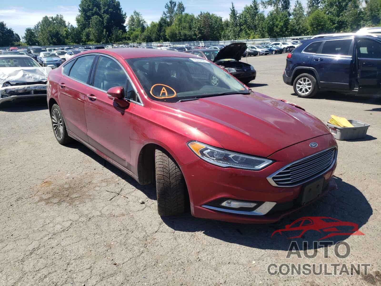 FORD FUSION 2017 - 3FA6P0K92HR118067