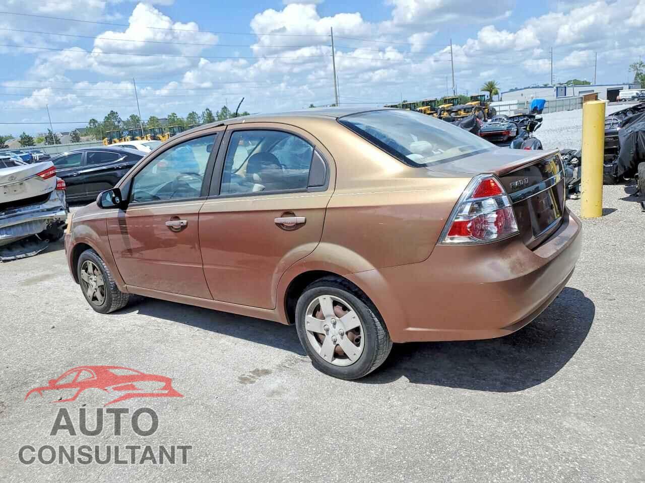 CHEVROLET AVEO 2011 - KL1TD5DE8BB212535