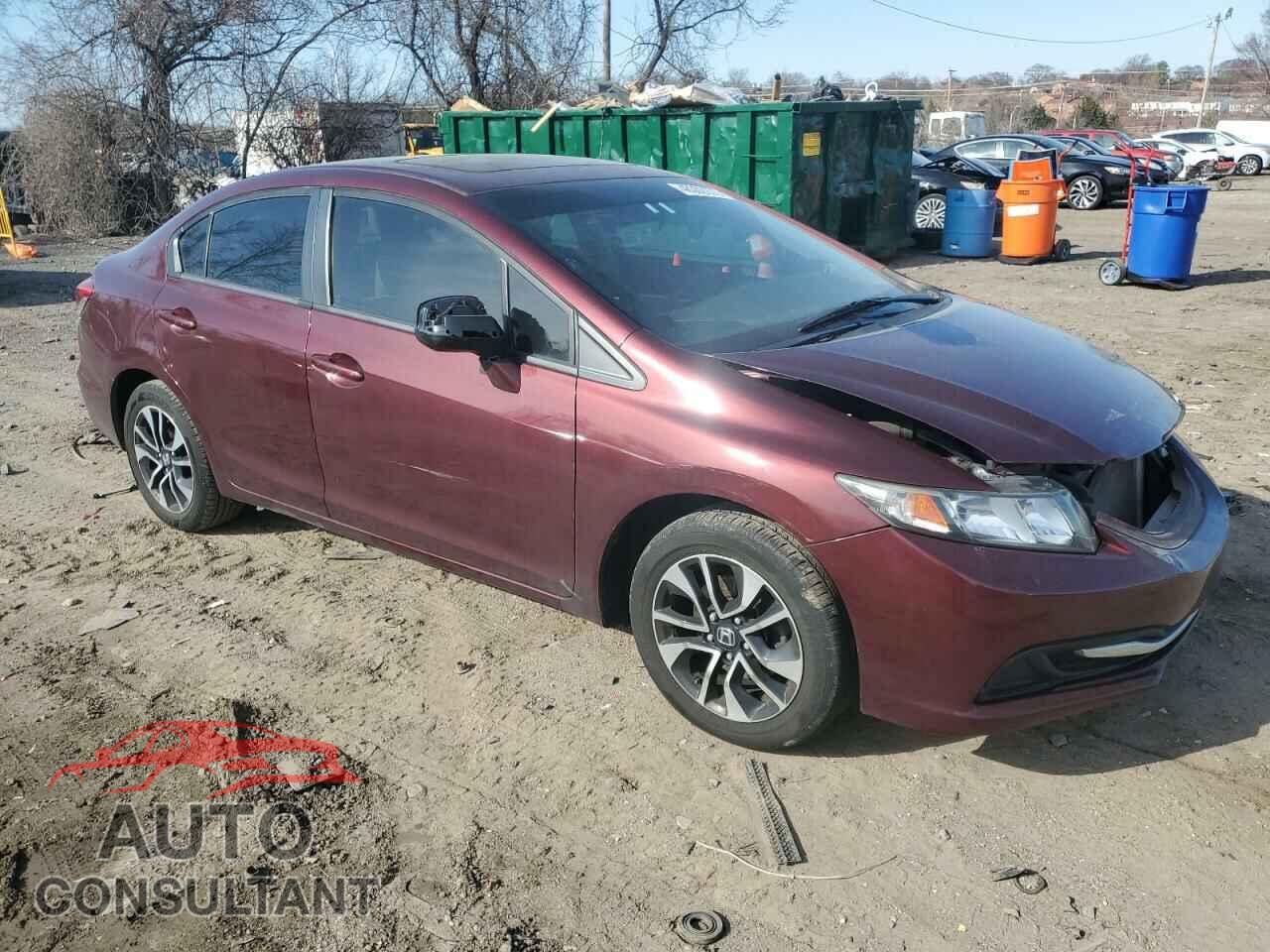 HONDA CIVIC 2013 - 19XFB2F87DE079984