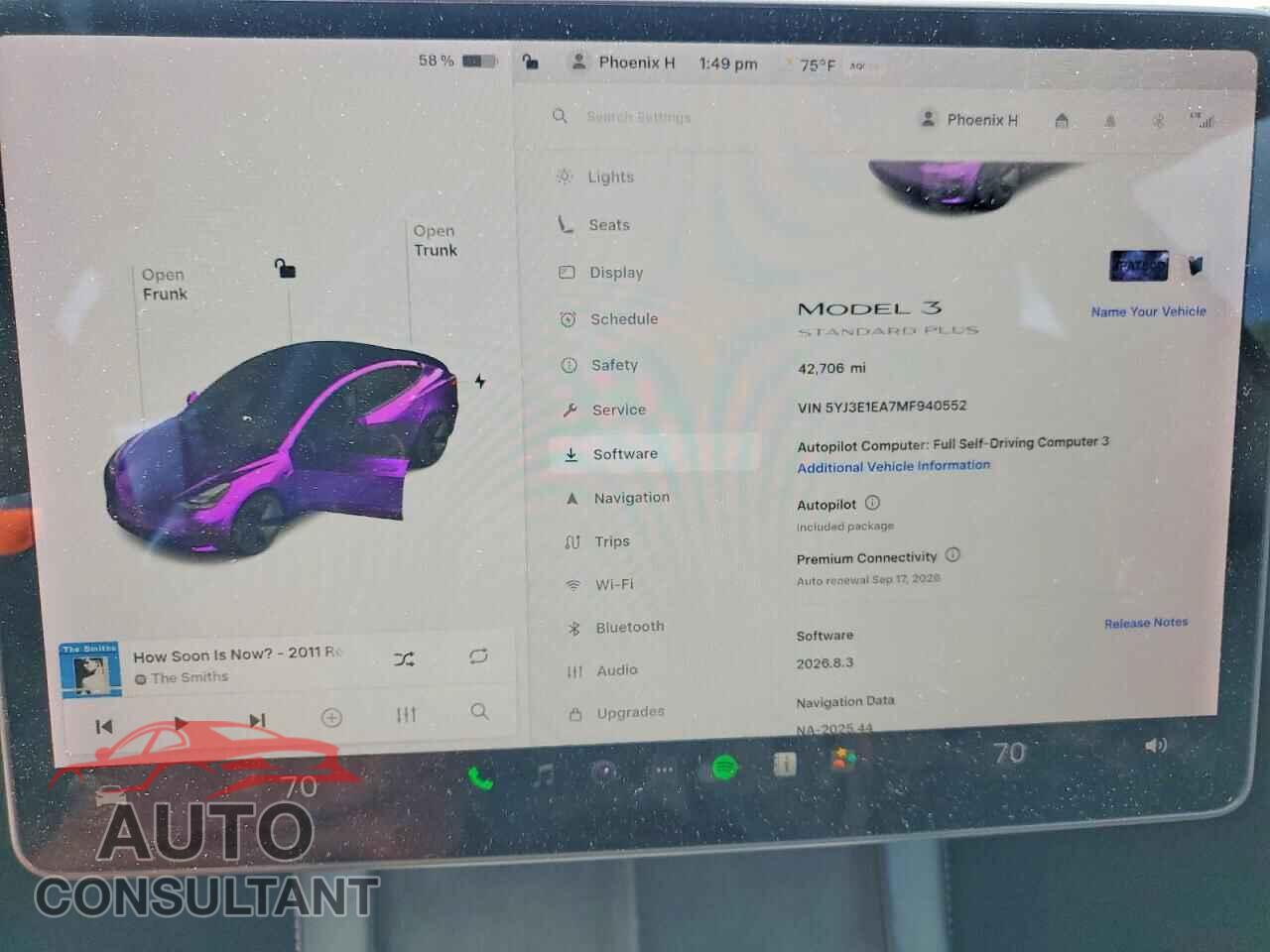 TESLA MODEL 3 2021 - 5YJ3E1EA7MF940552