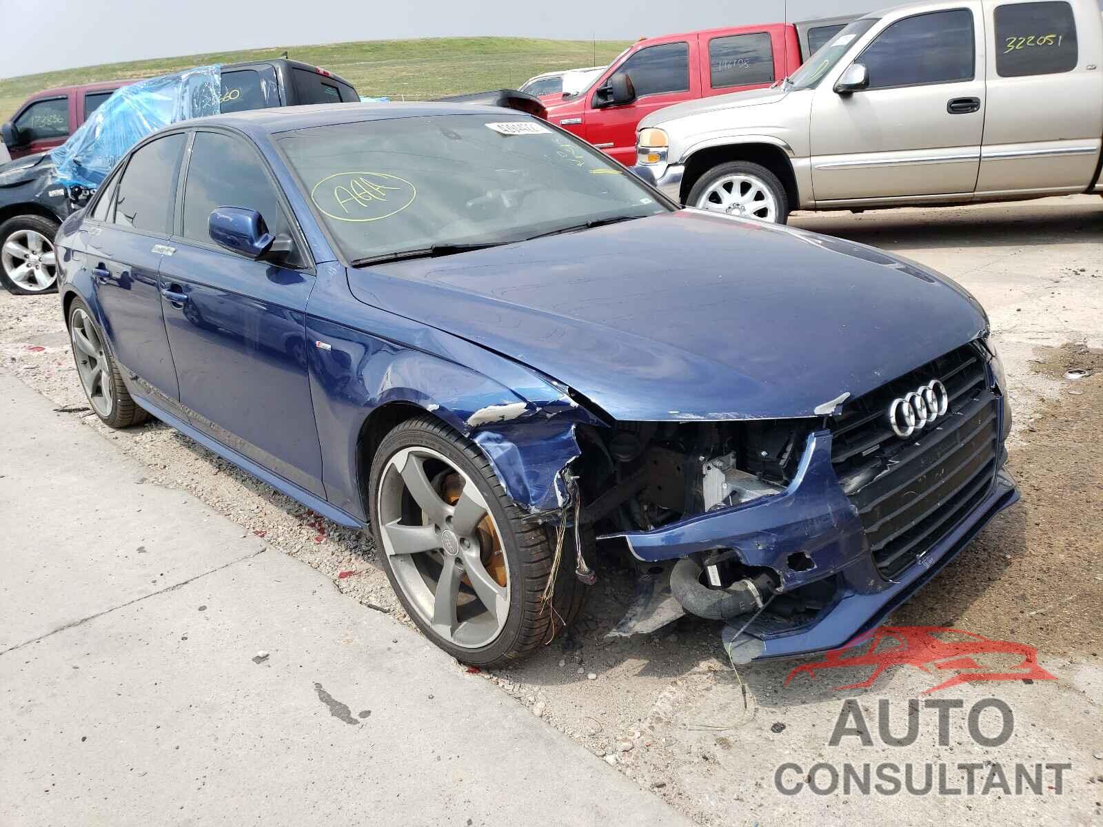 AUDI A4 2016 - WAUFFAFLXGA001089