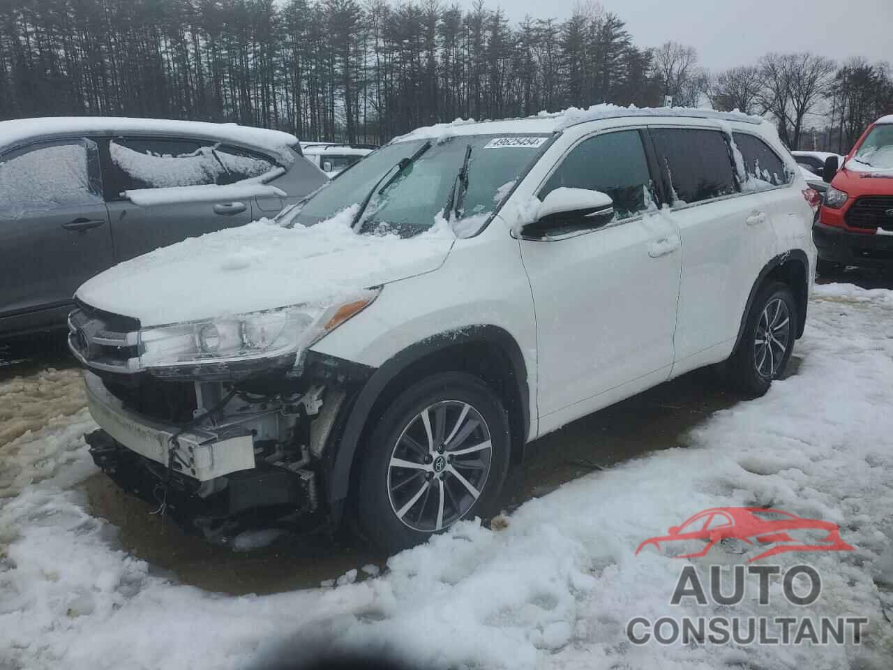 TOYOTA HIGHLANDER 2017 - 5TDJZRFH9HS444935