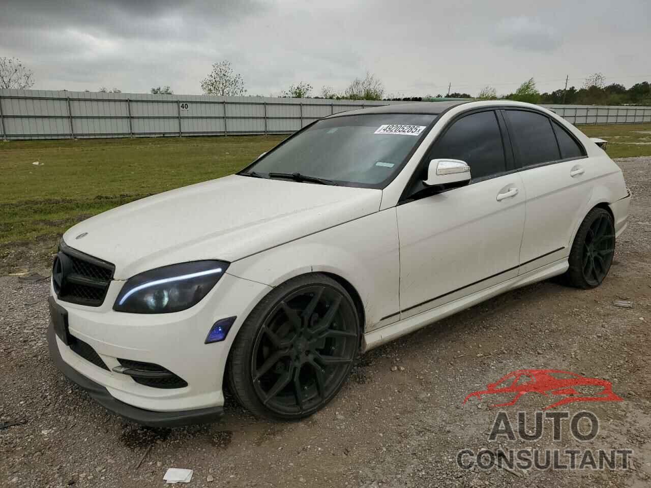 MERCEDES-BENZ C-CLASS 2009 - WDDGF54X29F223397