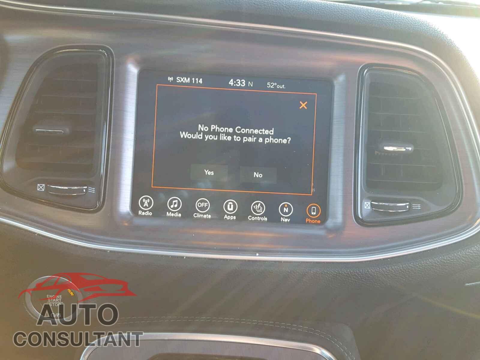 DODGE CHALLENGER 2017 - 2C3CDZAG6HH640890