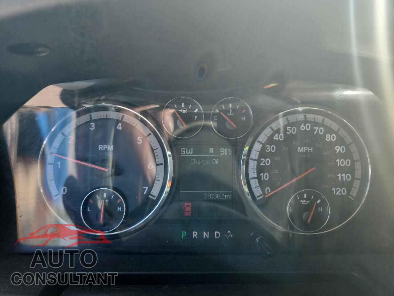 DODGE RAM 1500 2010 - 1D7RB1CT1AS166360