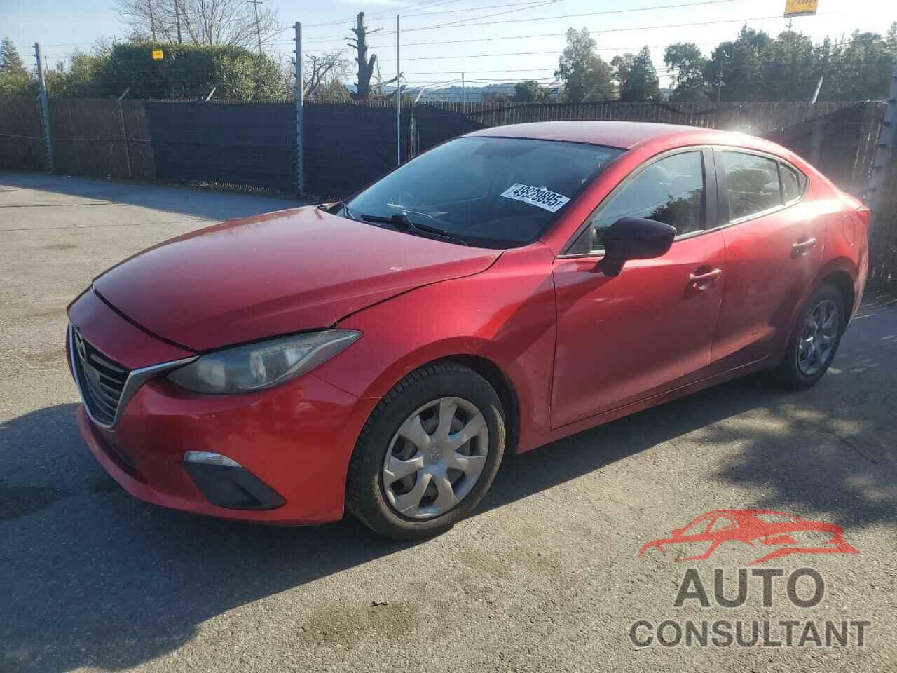 MAZDA 3 2014 - JM1BM1T78E1149799