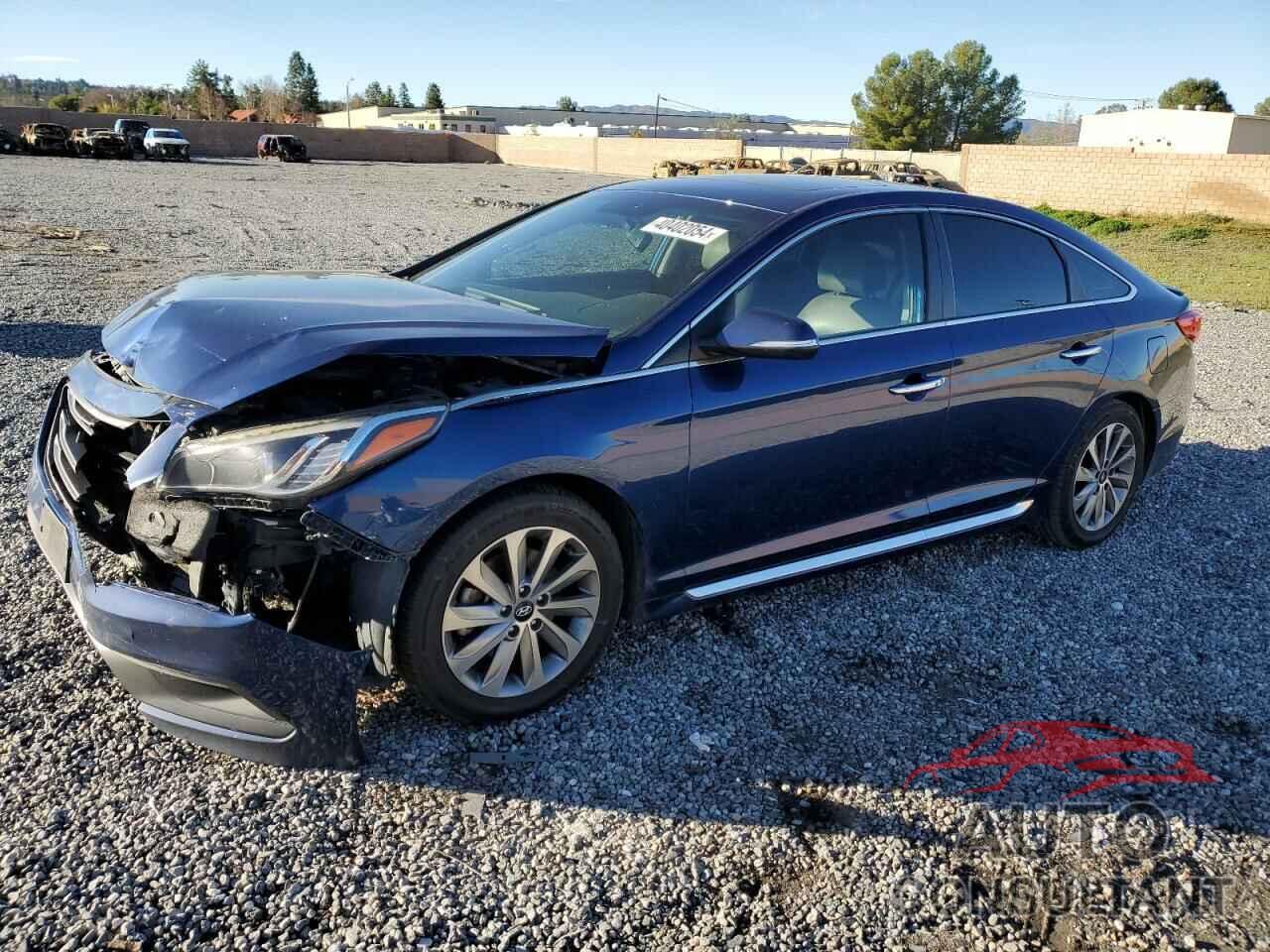 HYUNDAI SONATA 2017 - 5NPE34AF9HH448856