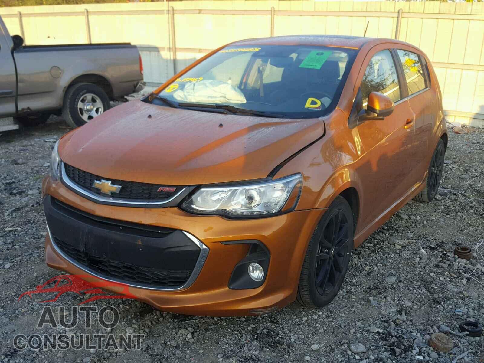 CHEVROLET SONIC 2017 - 1G1JF6SB9H4151467