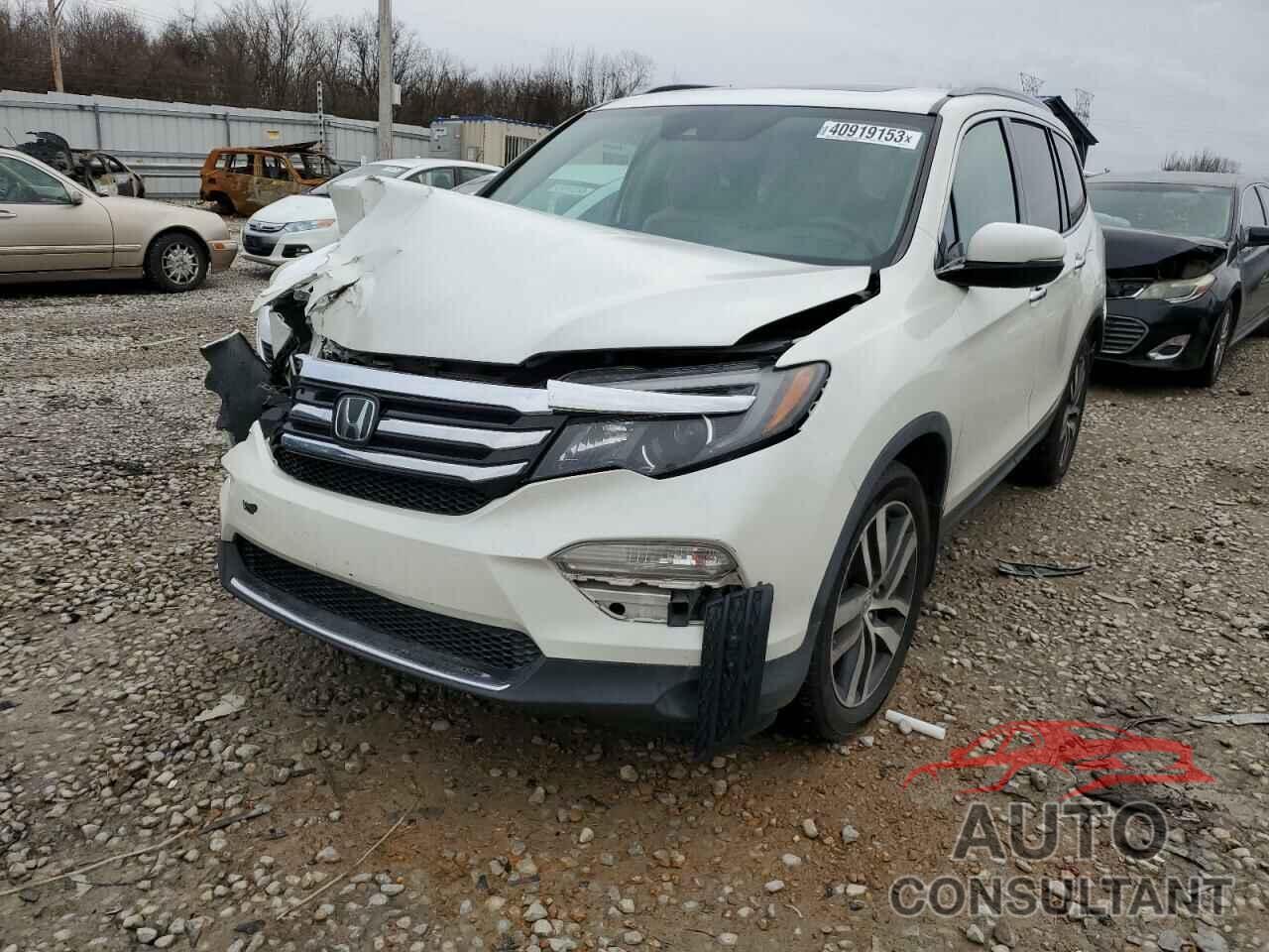 HONDA PILOT 2017 - 5FNYF5H95HB025149