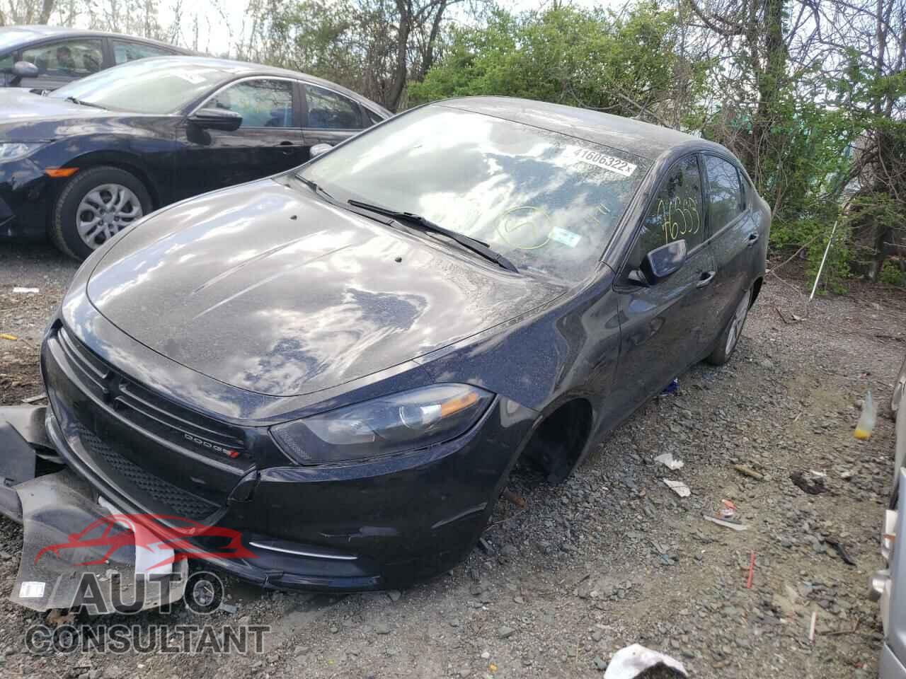 DODGE DART 2016 - 1C3CDFAA4GD591713
