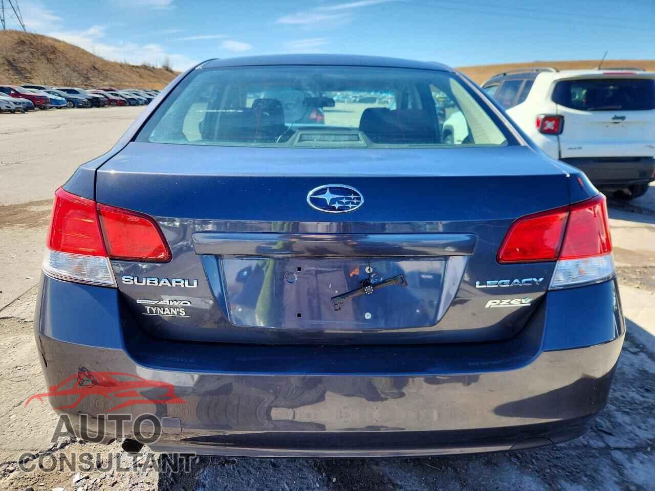 SUBARU LEGACY 2011 - 4S3BMBA67B3213380