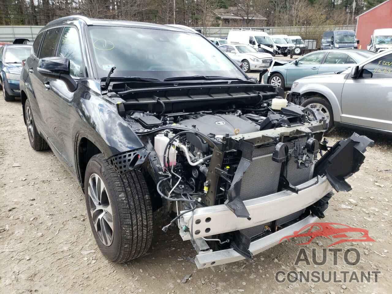TOYOTA HIGHLANDER 2021 - 5TDHZRBH7MS537919