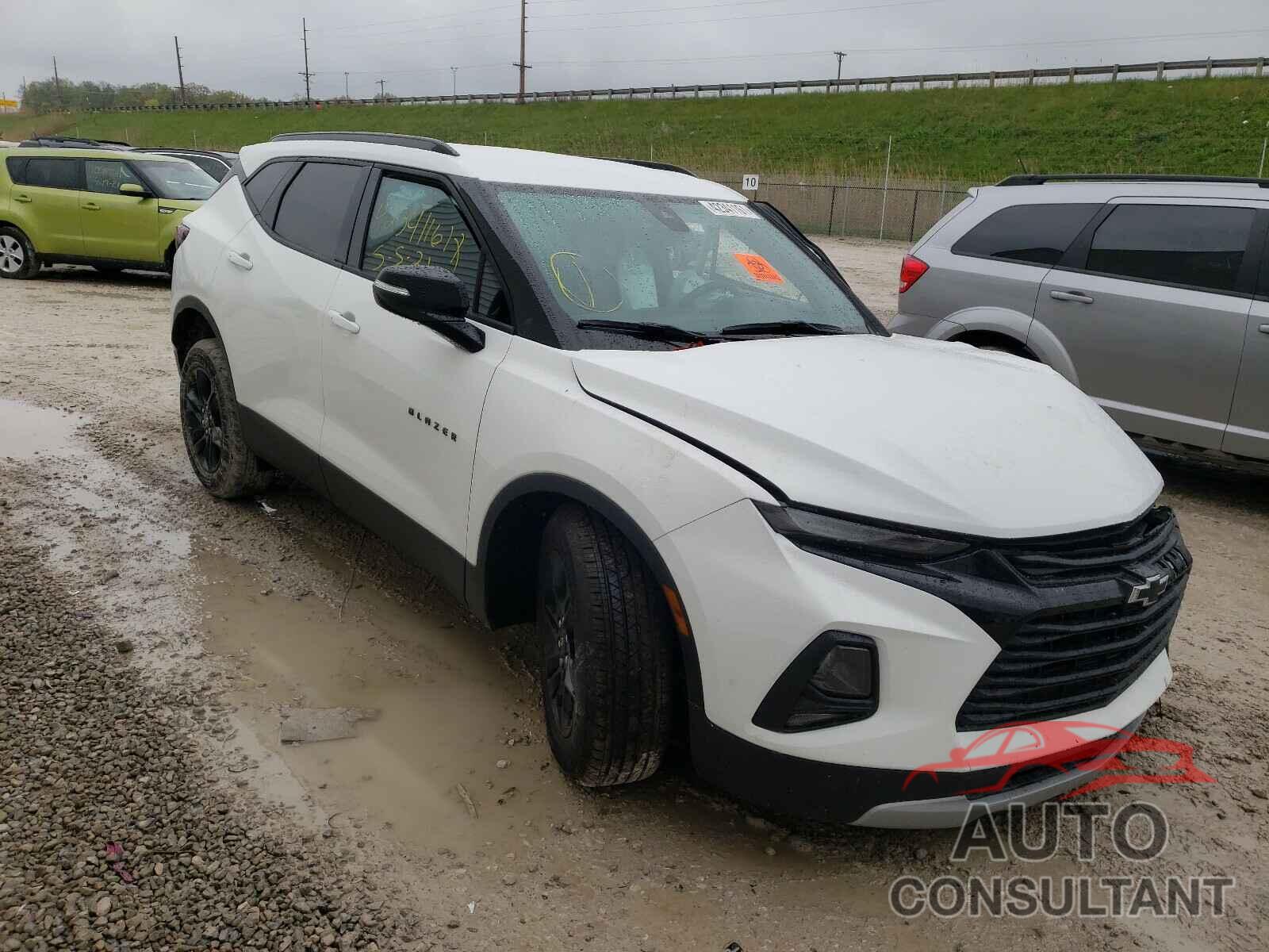 CHEVROLET BLAZER 2021 - 3GNKBCR42MS554348