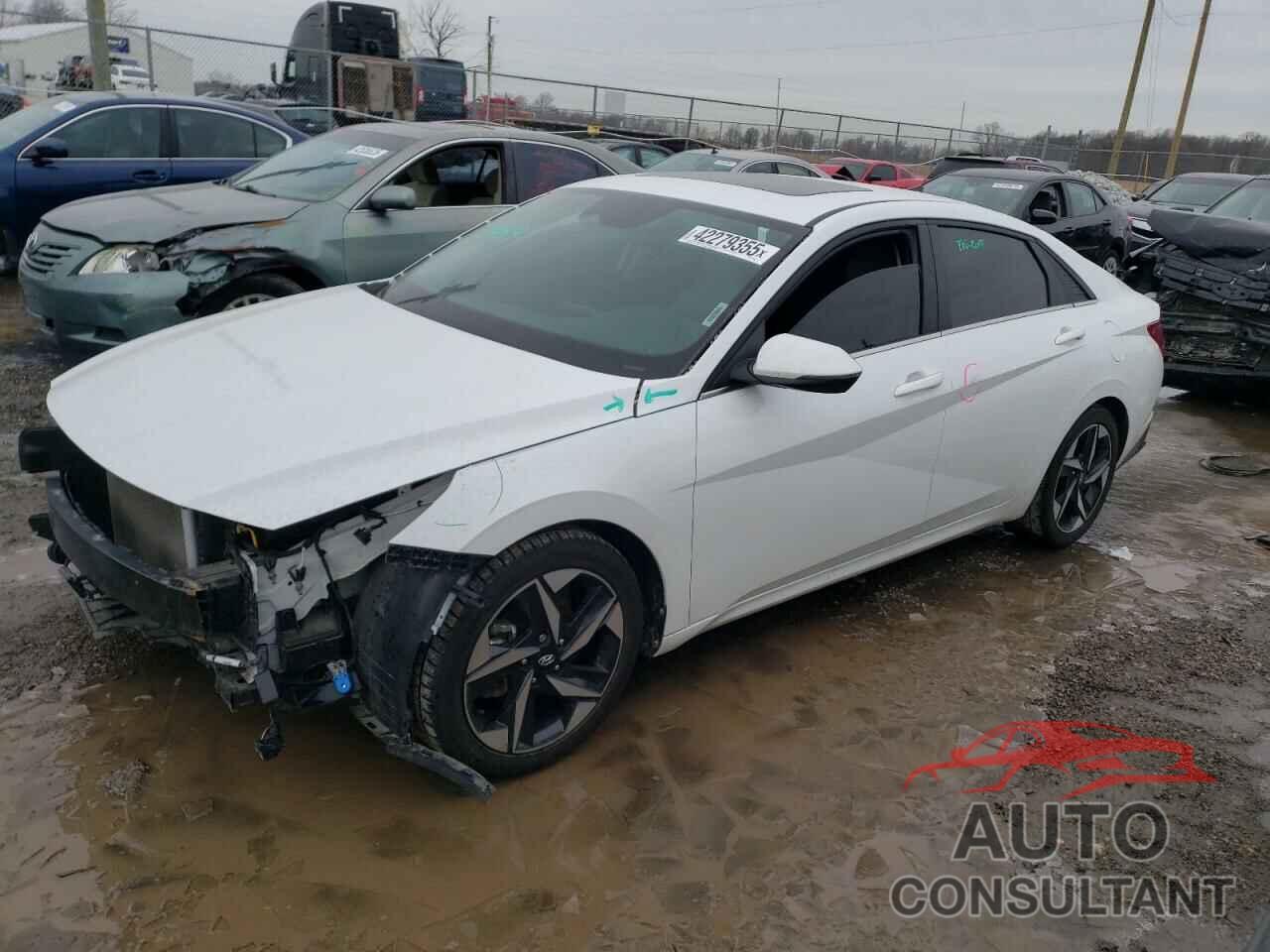 HYUNDAI ELANTRA 2021 - 5NPLP4AG7MH013140