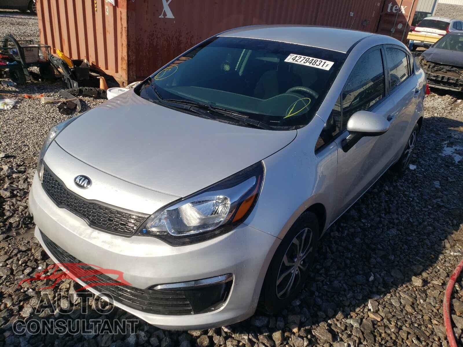 KIA RIO 2016 - KNADM4A34G6649181