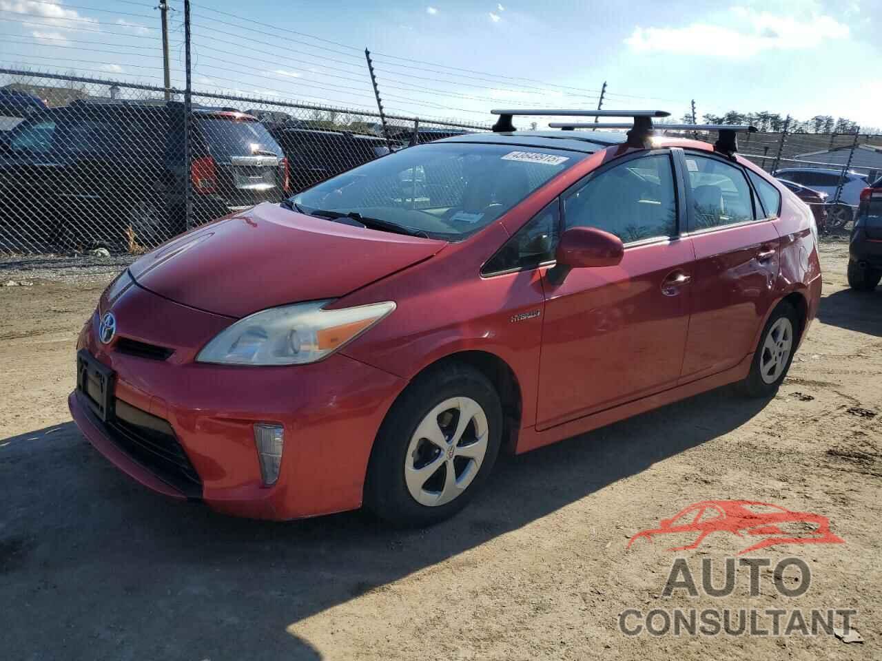 TOYOTA PRIUS 2012 - JTDKN3DU1C1582018