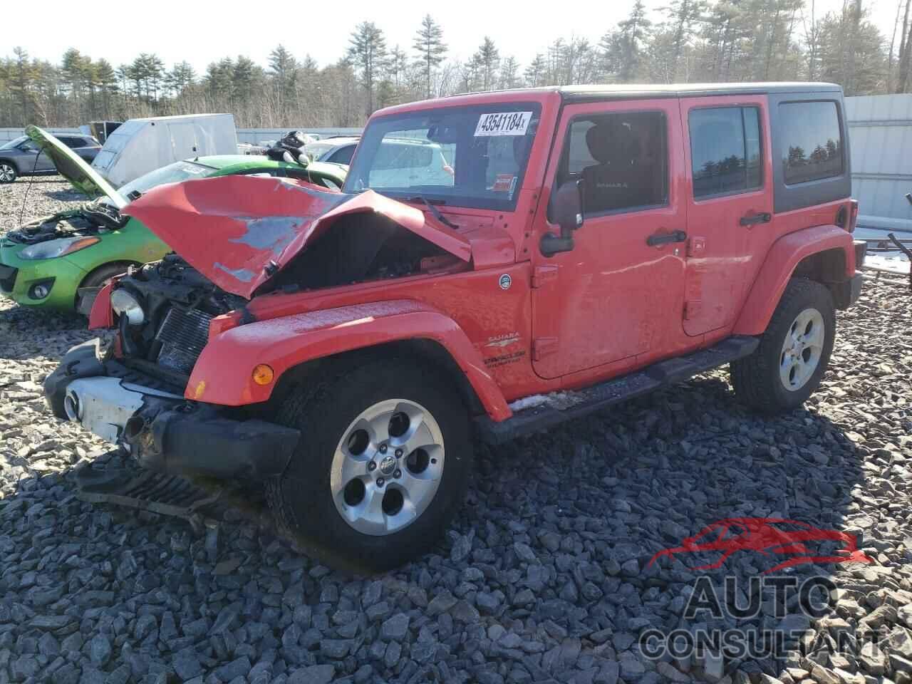 JEEP WRANGLER 2013 - 1C4BJWEG8DL644607