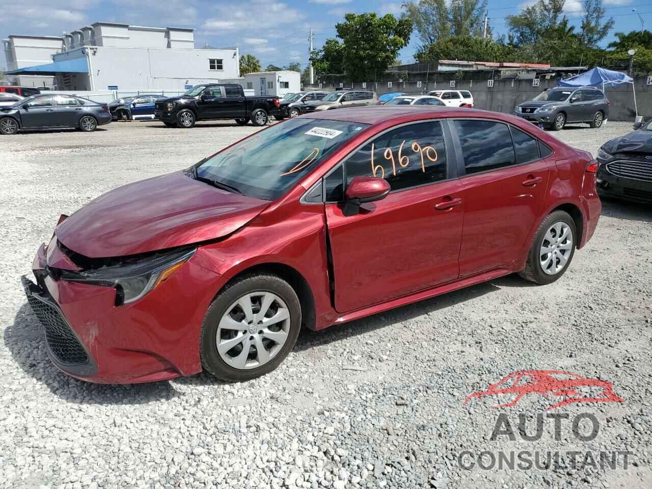 TOYOTA COROLLA 2022 - 5YFEPMAE9NP370654