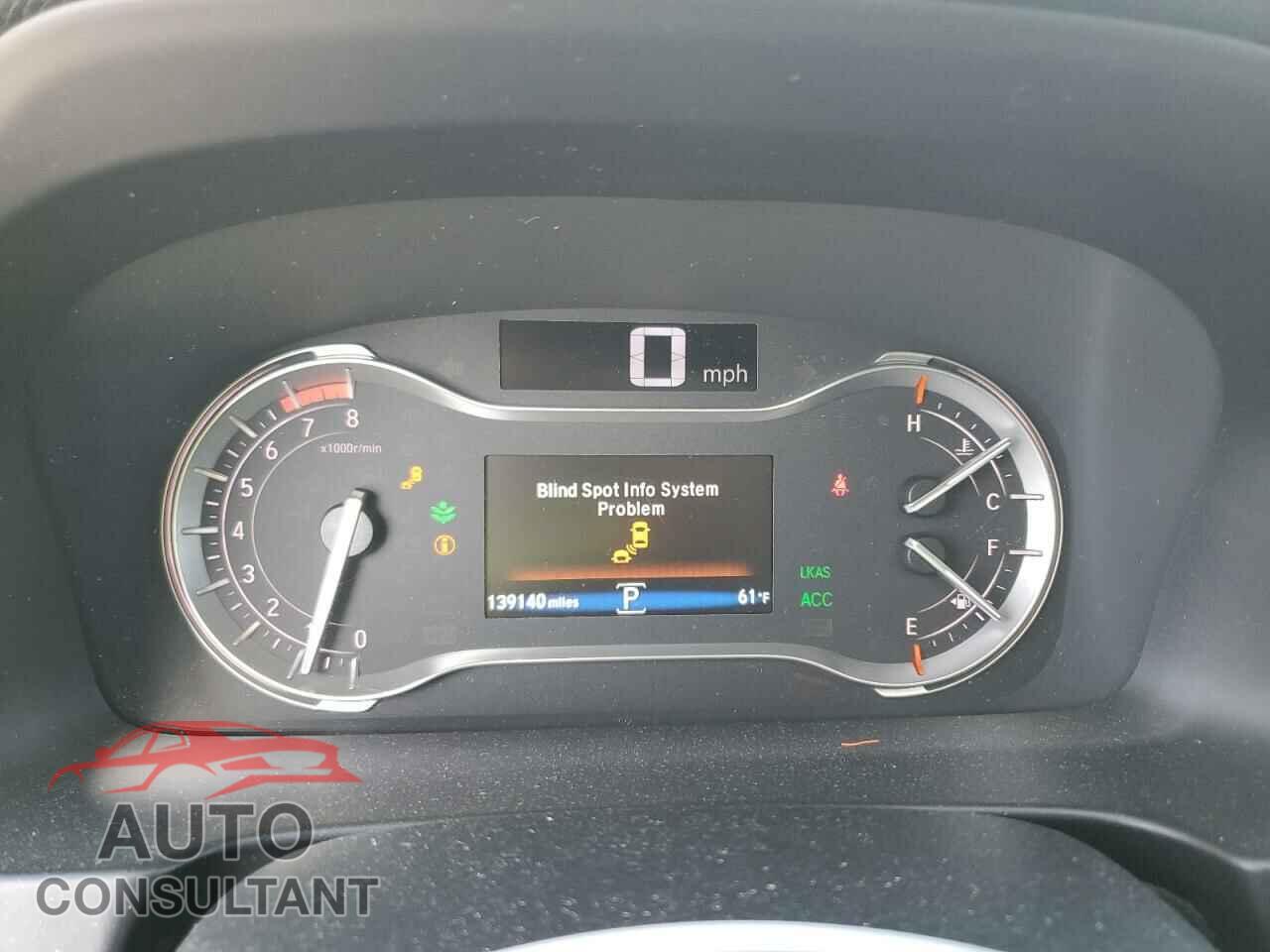 HONDA RIDGELINE 2017 - 5FPYK3F8XHB029425