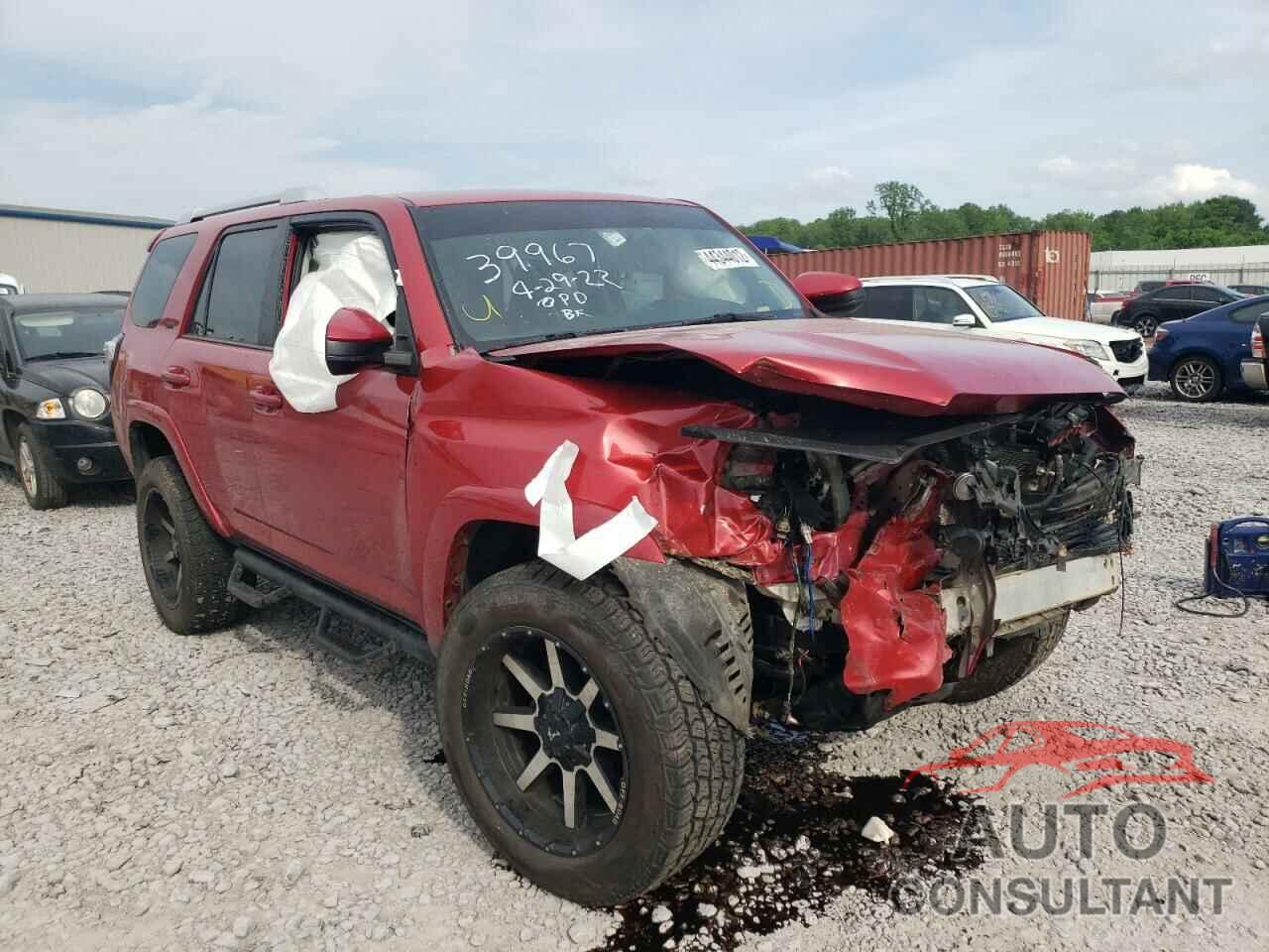 TOYOTA 4RUNNER 2016 - JTEBU5JR0G5334058