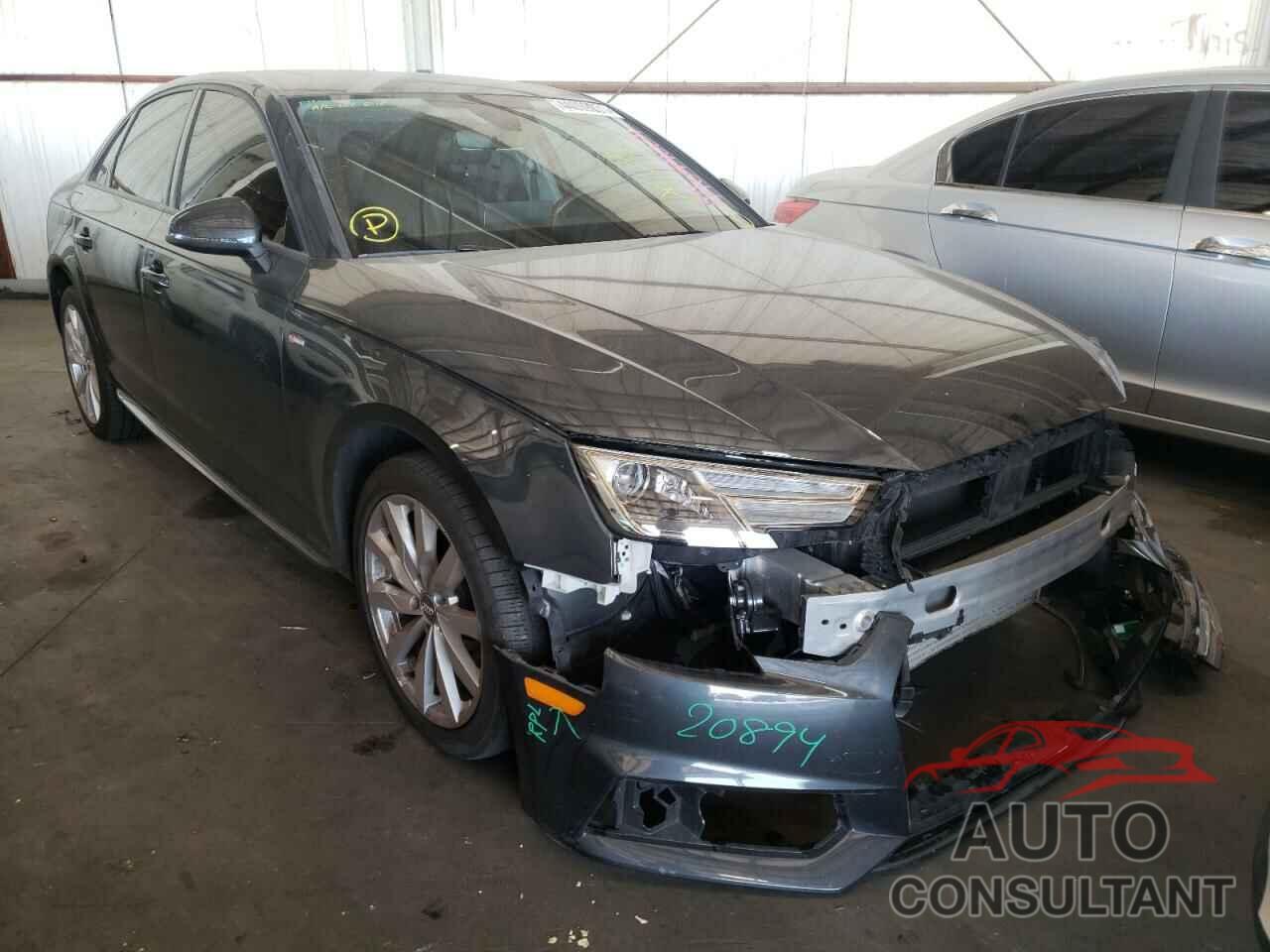 AUDI A4 2018 - WAUKMAF43JN017308