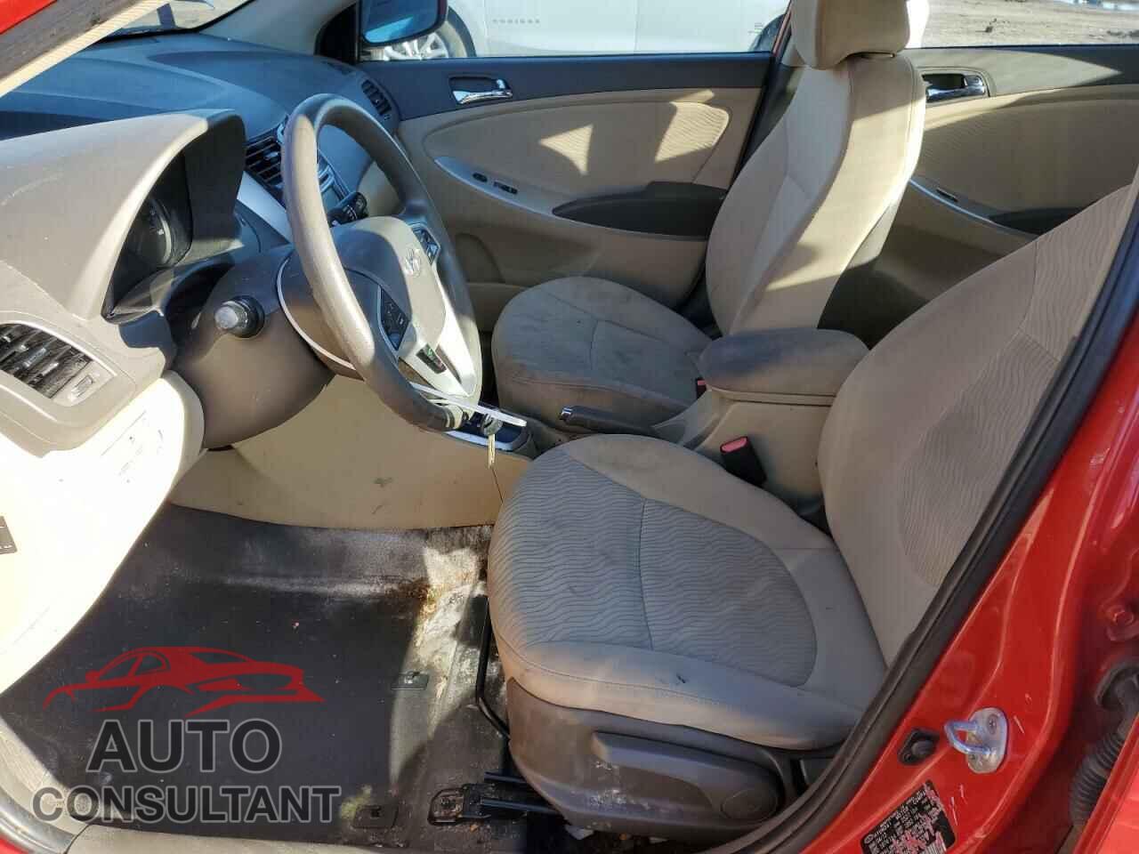 HYUNDAI ACCENT 2013 - KMHCU4AE8DU463243