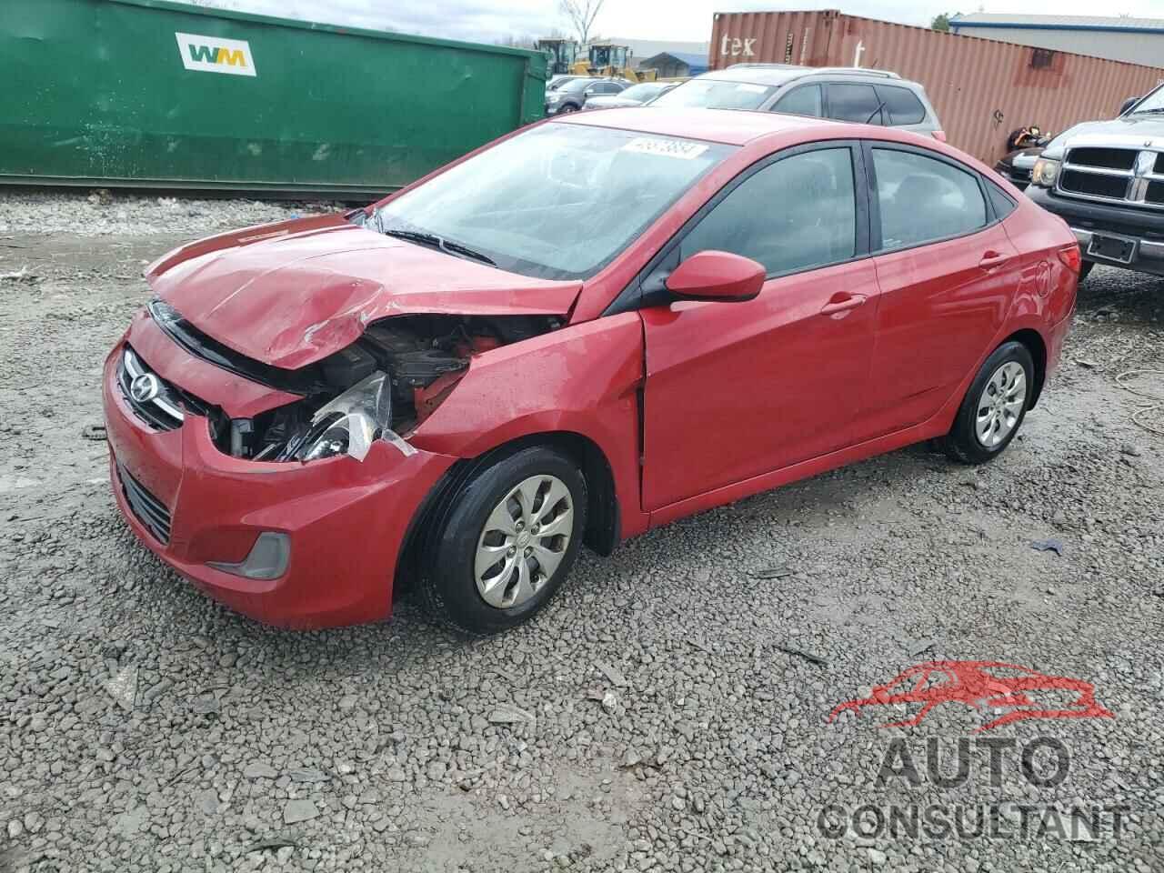 HYUNDAI ACCENT 2016 - KMHCT4AE6GU977602