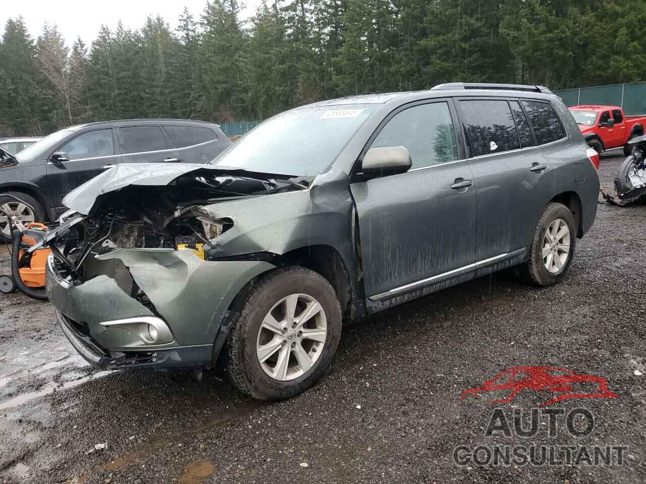 TOYOTA HIGHLANDER 2013 - 5TDBK3EHXDS229226