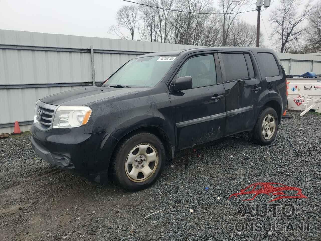 HONDA PILOT 2014 - 5FNYF4H22EB025456