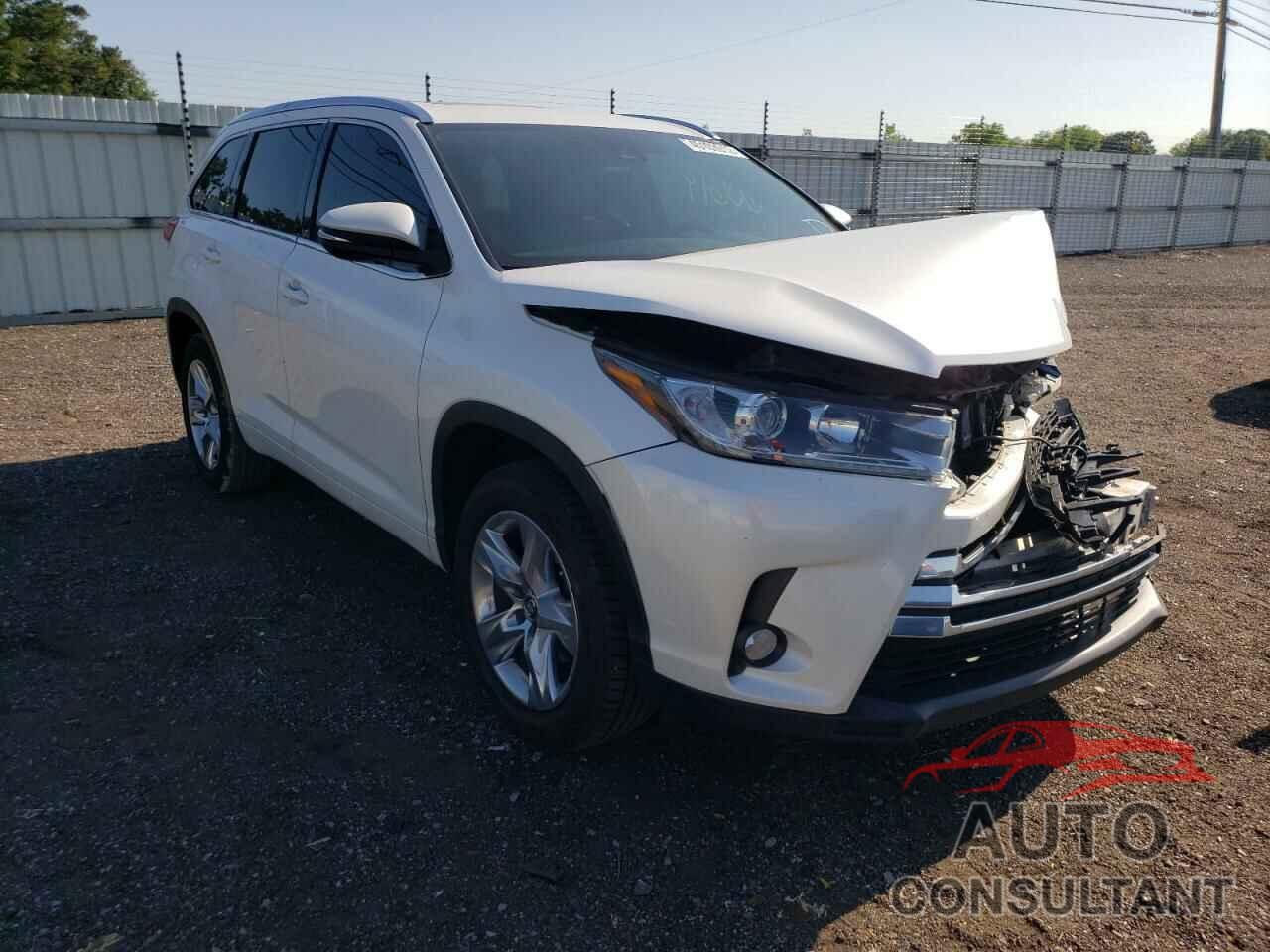 TOYOTA HIGHLANDER 2018 - 5TDYZRFH1JS284067