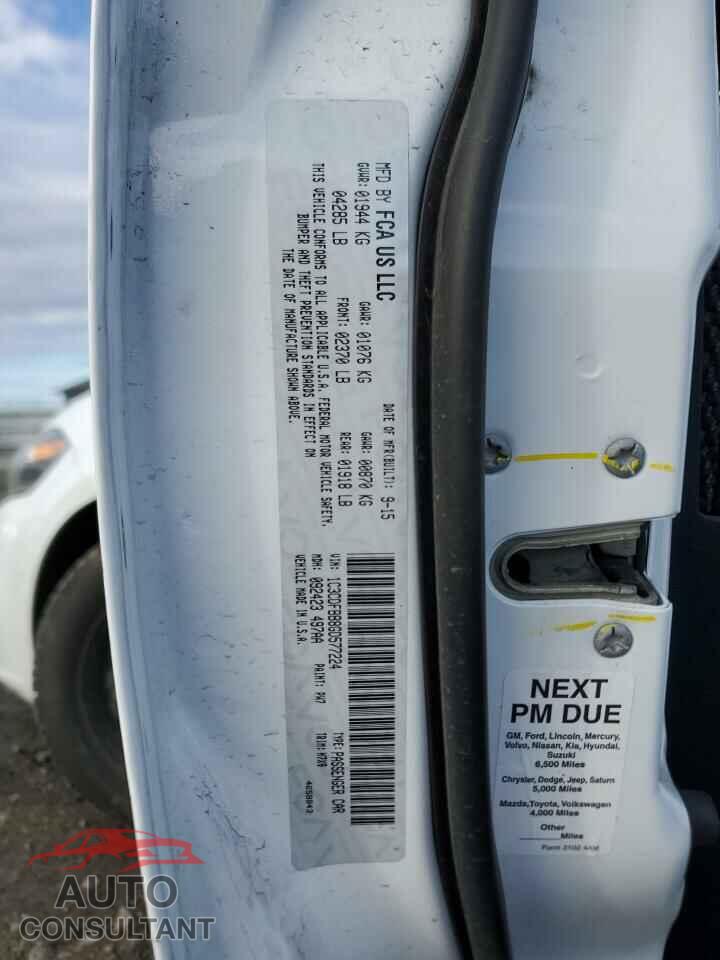 DODGE DART 2016 - 1C3CDFBB8GD577224
