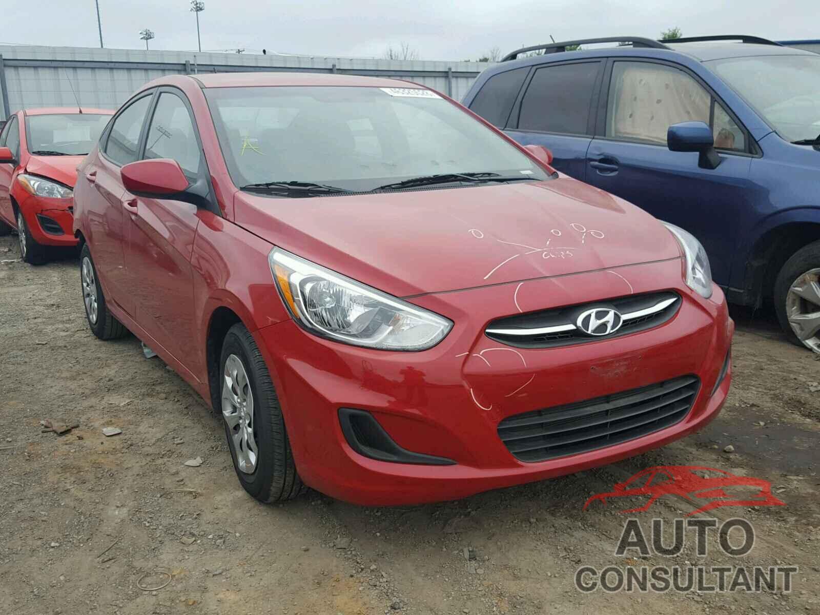 HYUNDAI ACCENT 2017 - KMHCT4AEXHU291547
