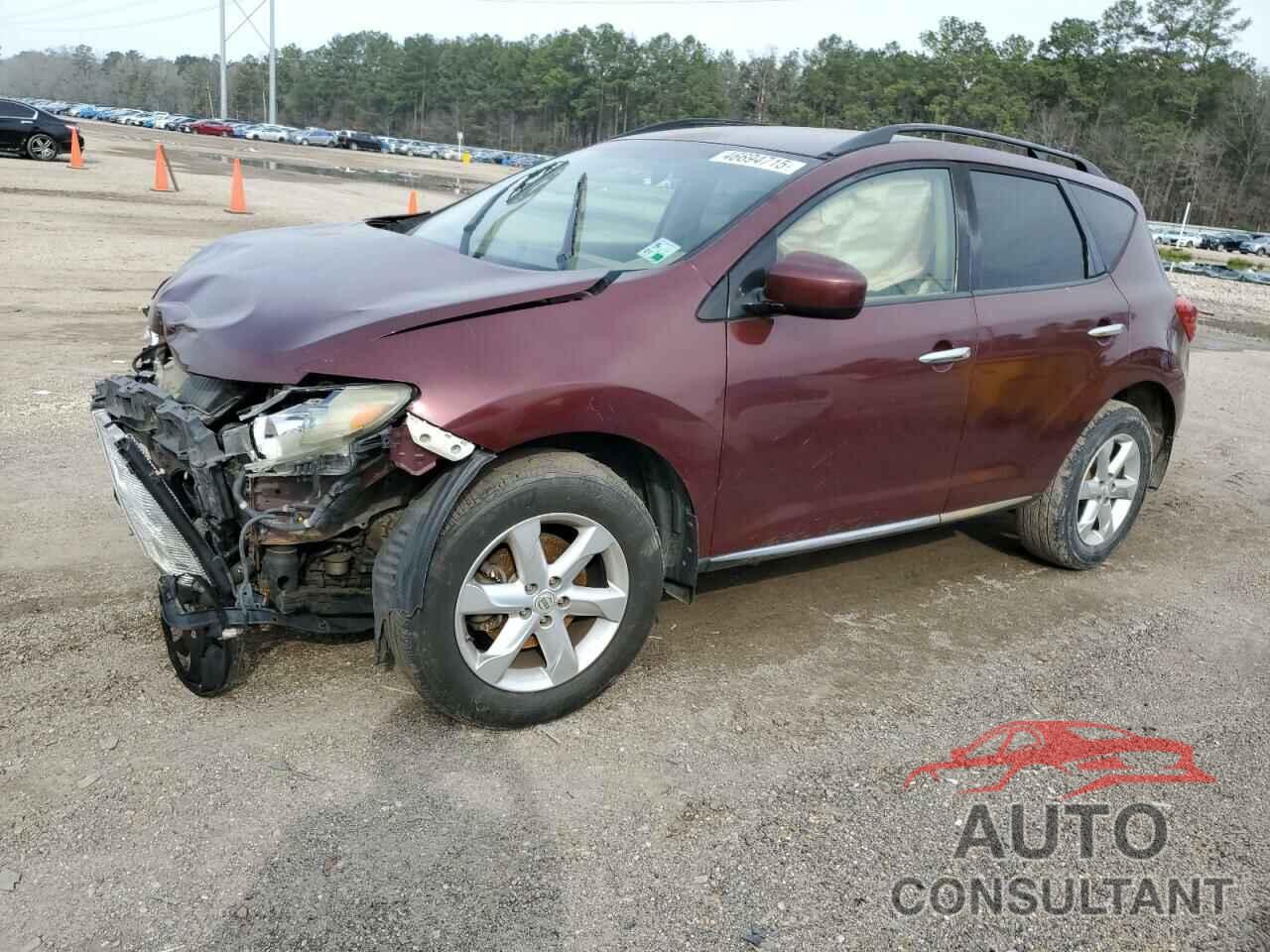 NISSAN MURANO 2009 - JN8AZ18W99W107457