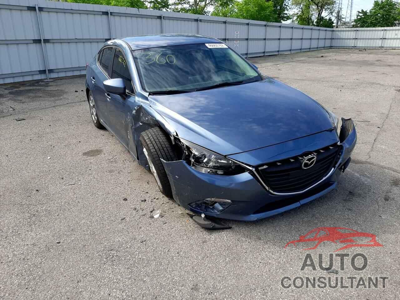 MAZDA 3 2016 - JM1BM1T78G1314253