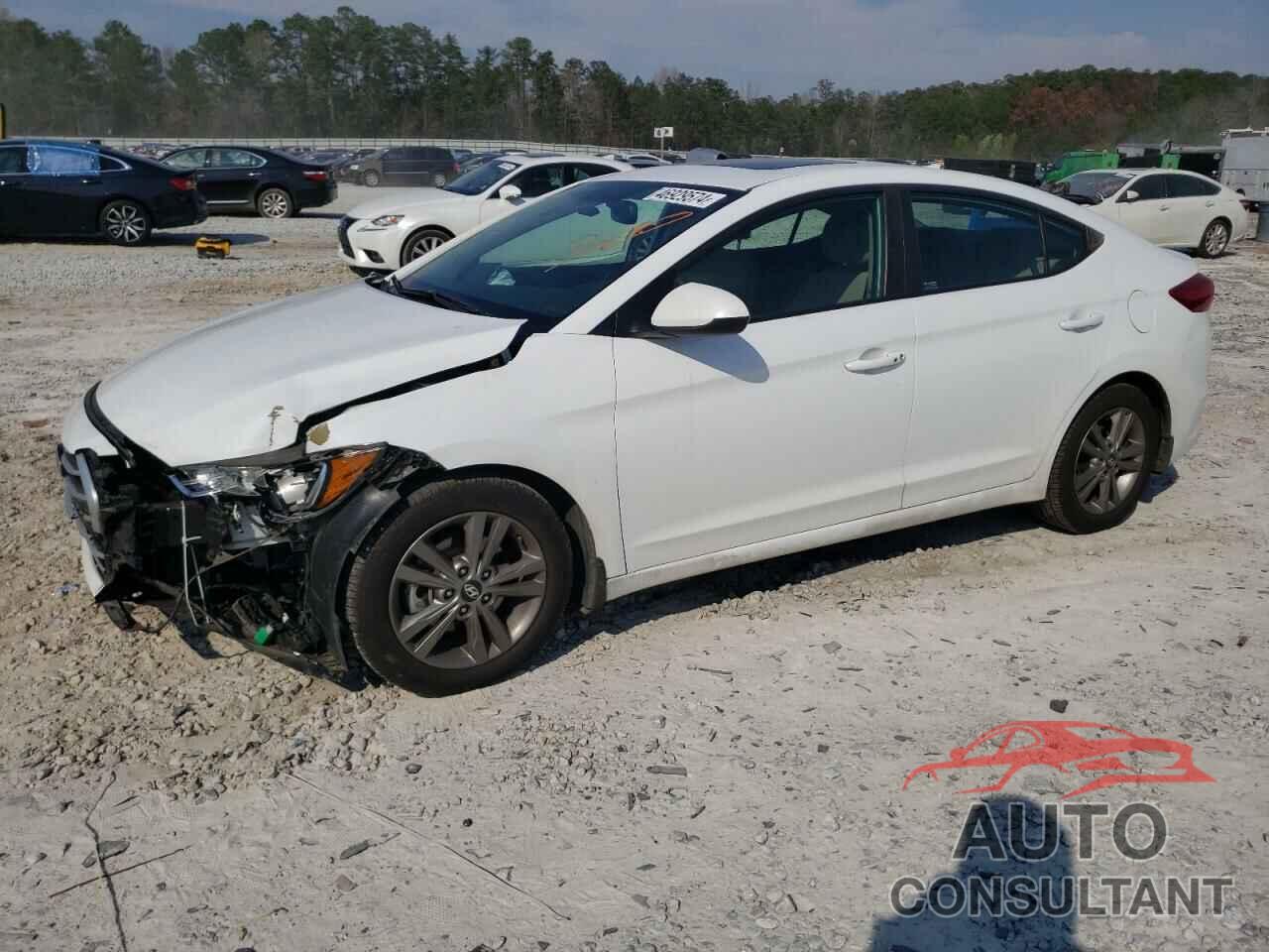 HYUNDAI ELANTRA 2018 - 5NPD84LF7JH364406