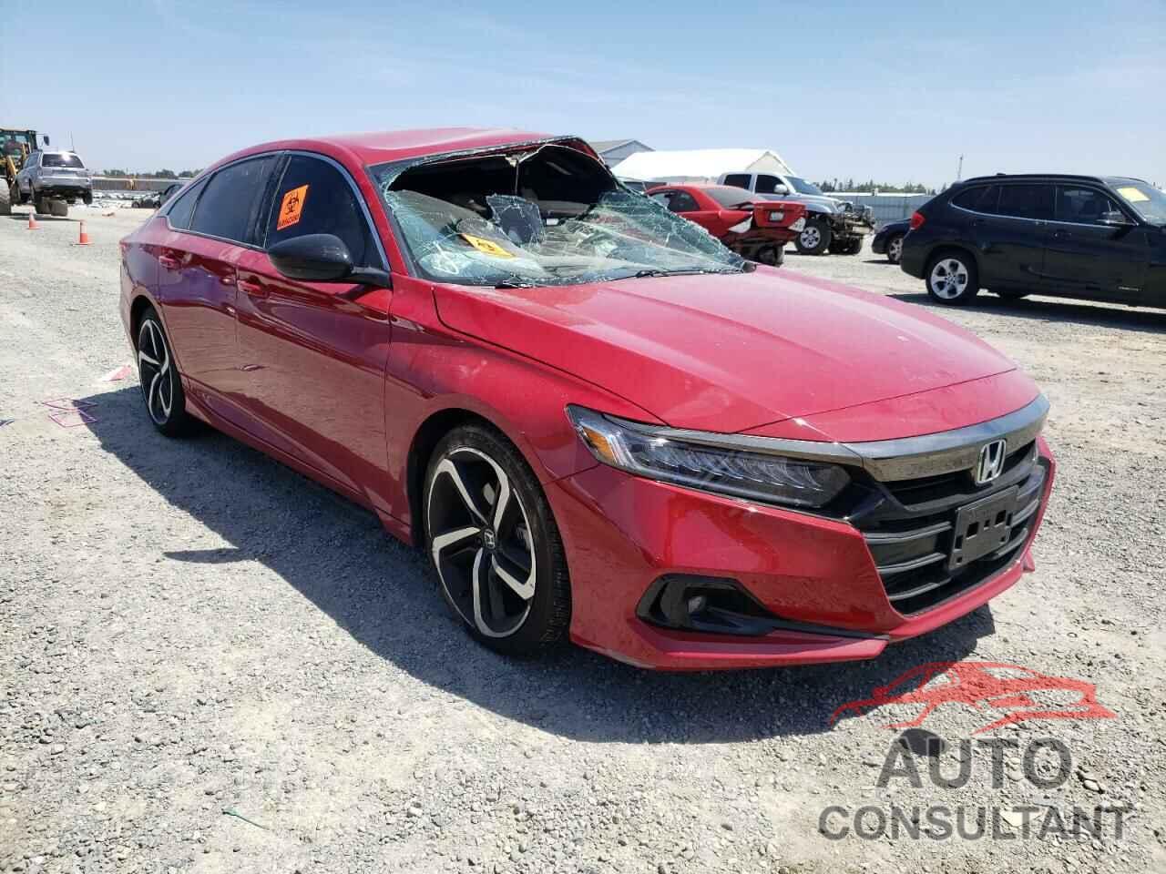 HONDA ACCORD 2021 - 1HGCV1F31MA071263