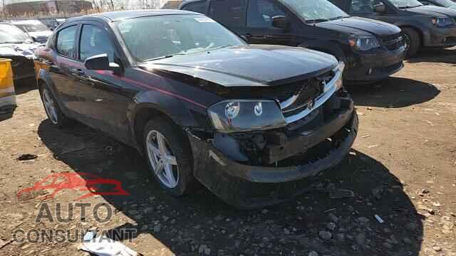 DODGE AVENGER 2013 - 1C3CDZAG7DN586436
