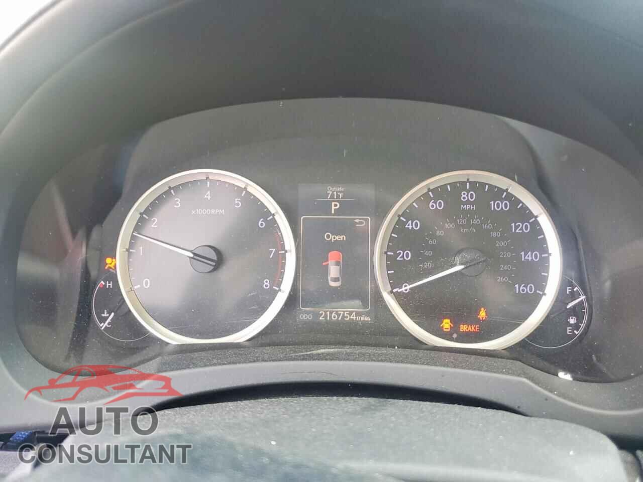 LEXUS IS 2014 - JTHBF1D24E5001251