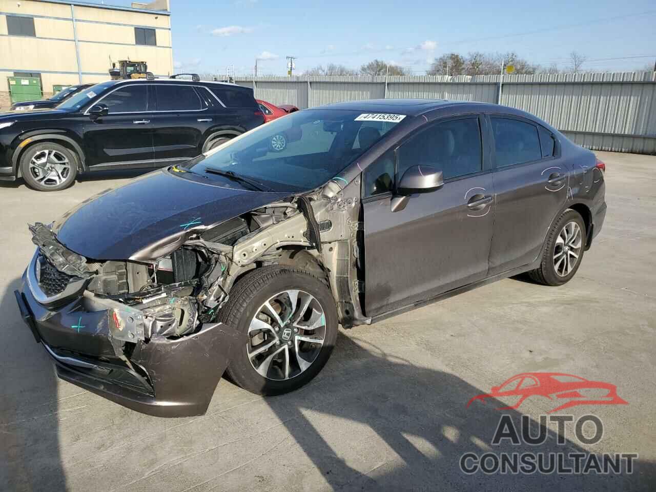 HONDA CIVIC 2013 - 2HGFB2F89DH525672