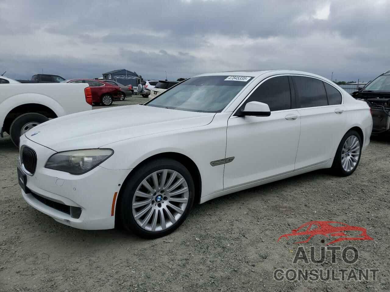 BMW 7 SERIES 2012 - WBAKC6C56CDX99416