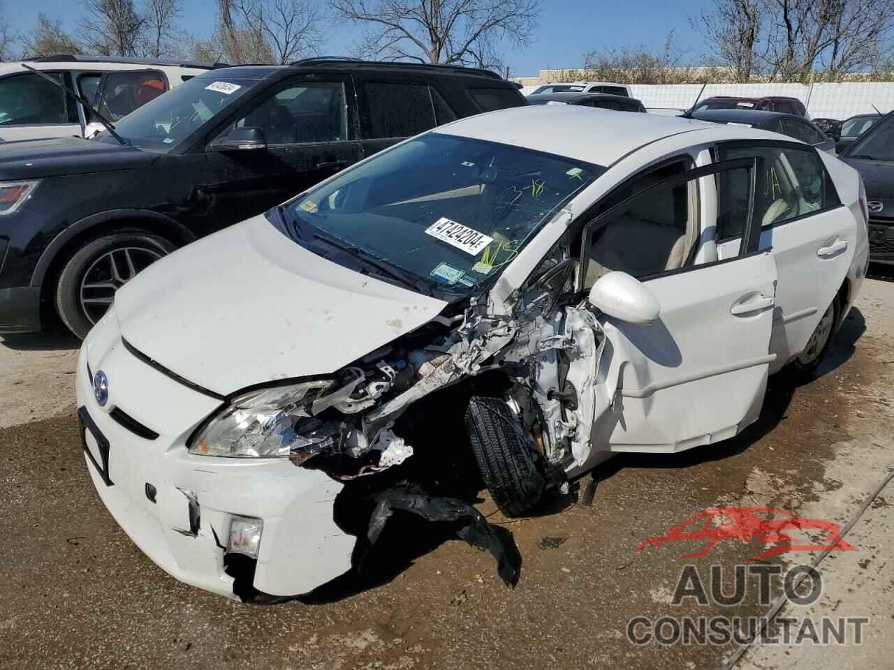 TOYOTA PRIUS 2010 - JTDKN3DUXA0092356