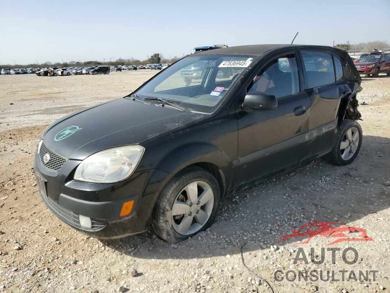KIA RIO 2009 - KNADE243596586642