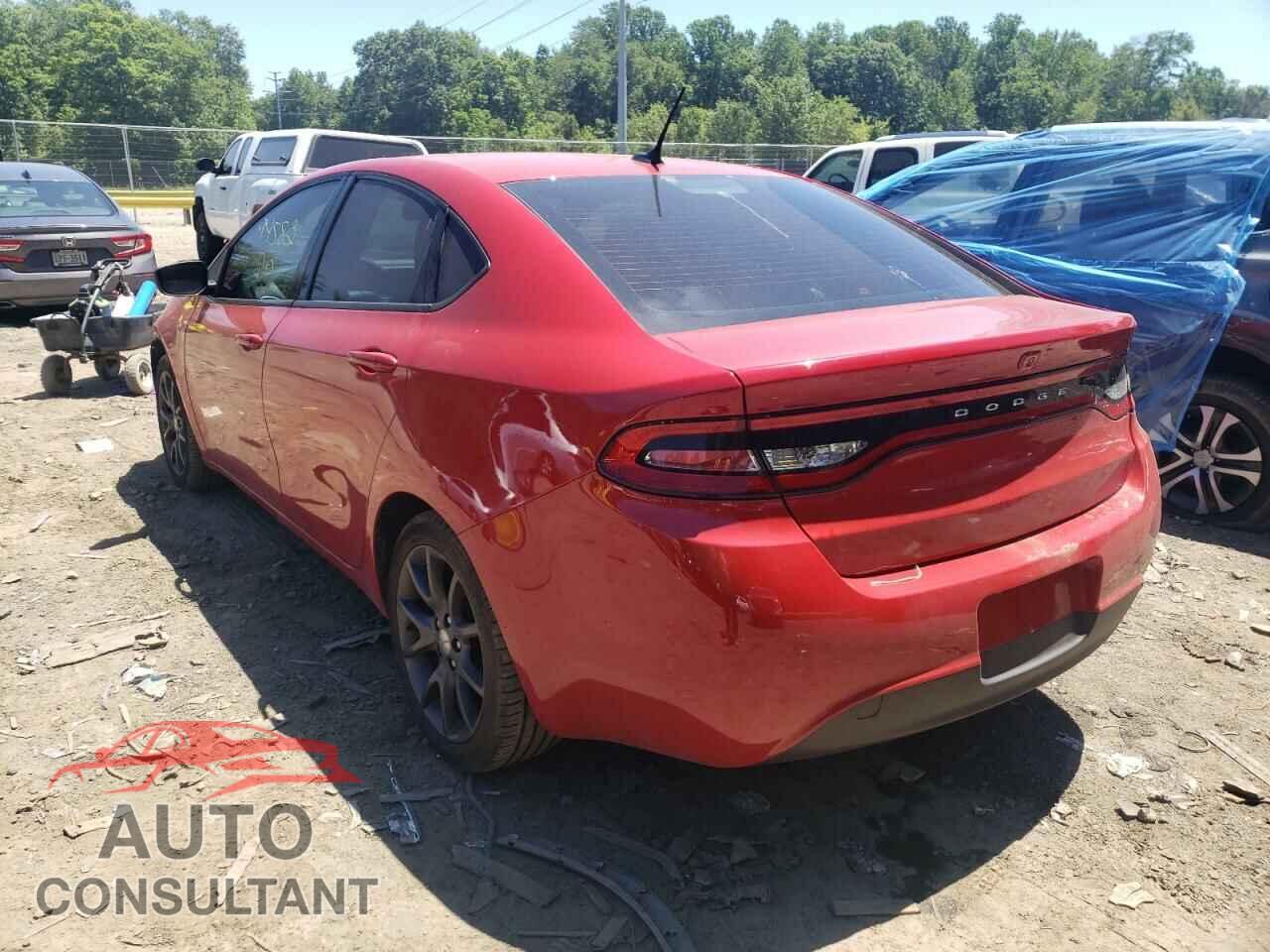 DODGE DART 2016 - 1C3CDFFA4GD817130