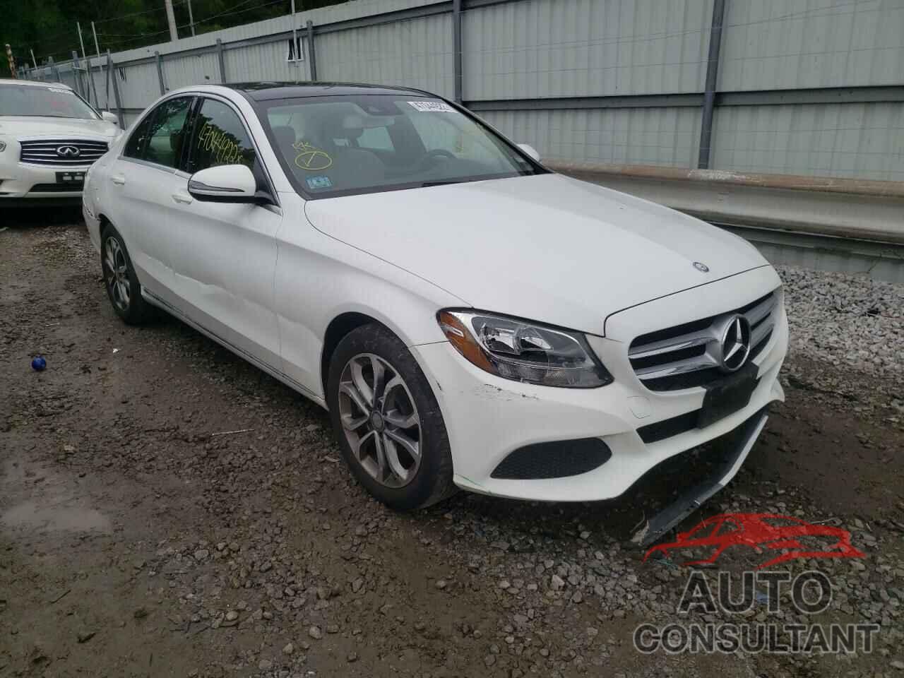 MERCEDES-BENZ C-CLASS 2016 - 55SWF4KBXGU137116