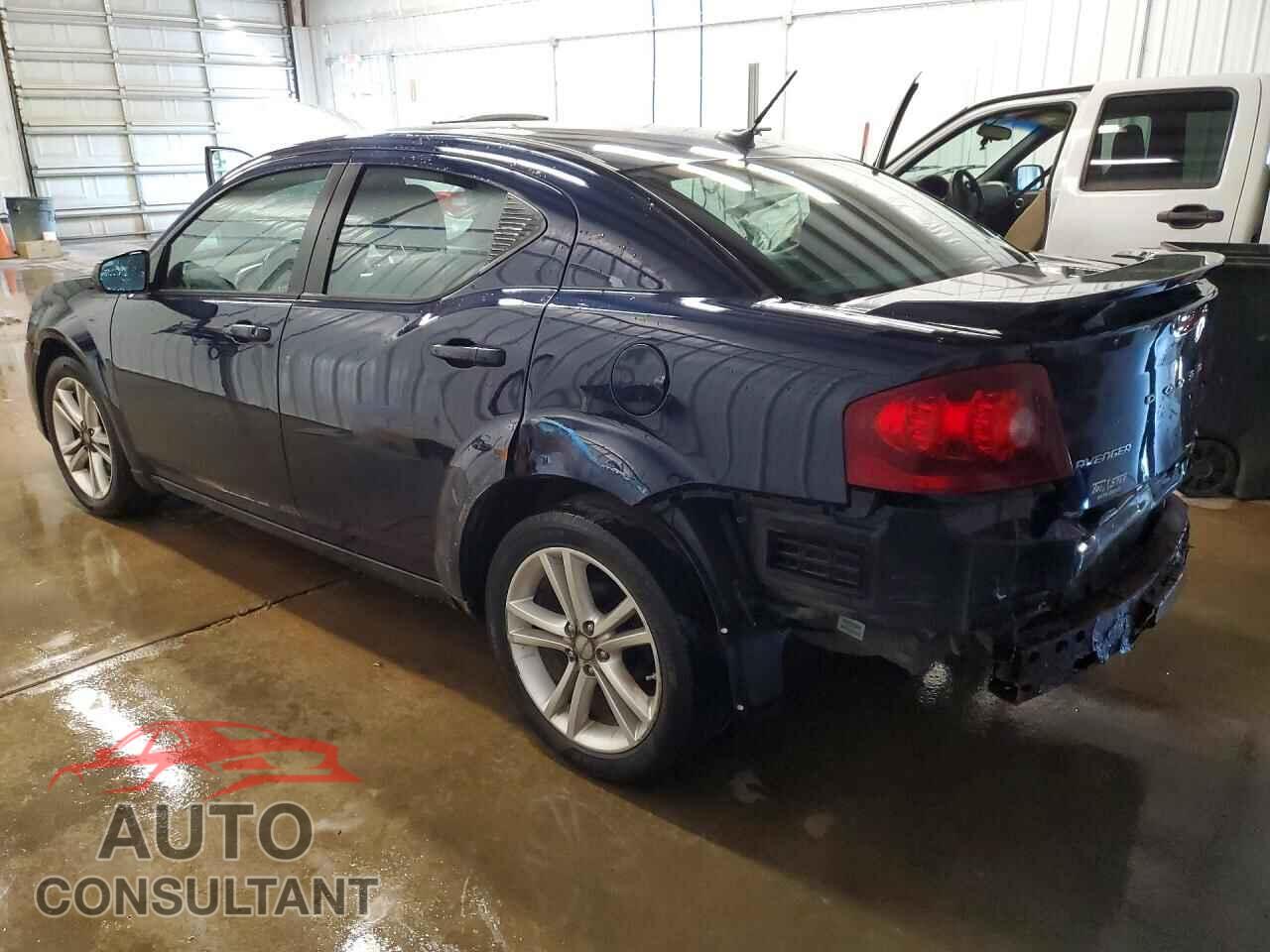 DODGE AVENGER 2012 - 1C3CDZCB6CN198601