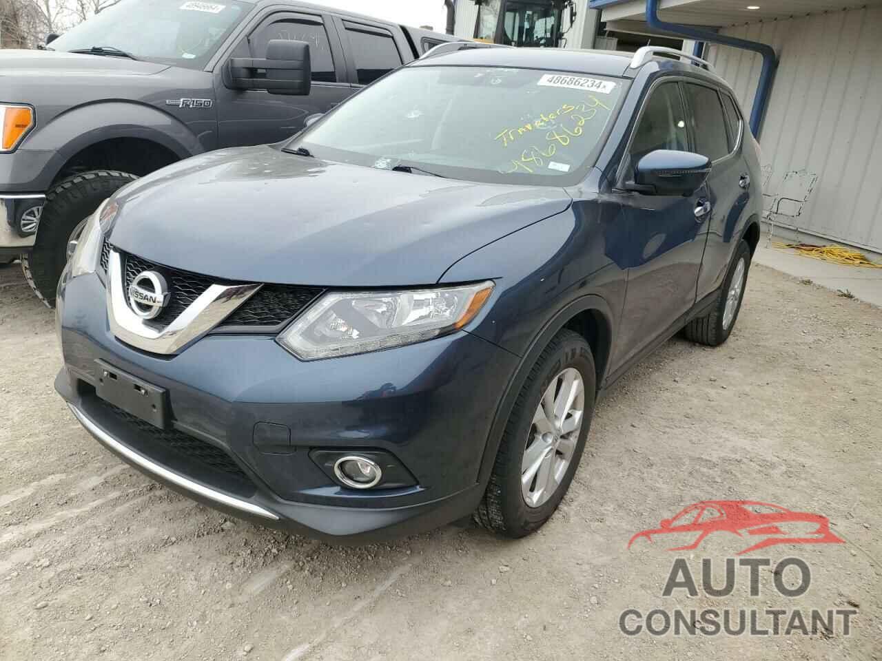 NISSAN ROGUE 2016 - KNMAT2MT5GP655610