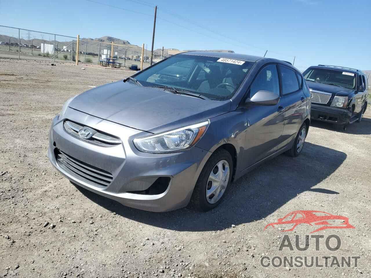 HYUNDAI ACCENT 2017 - KMHCT5AE4HU312639