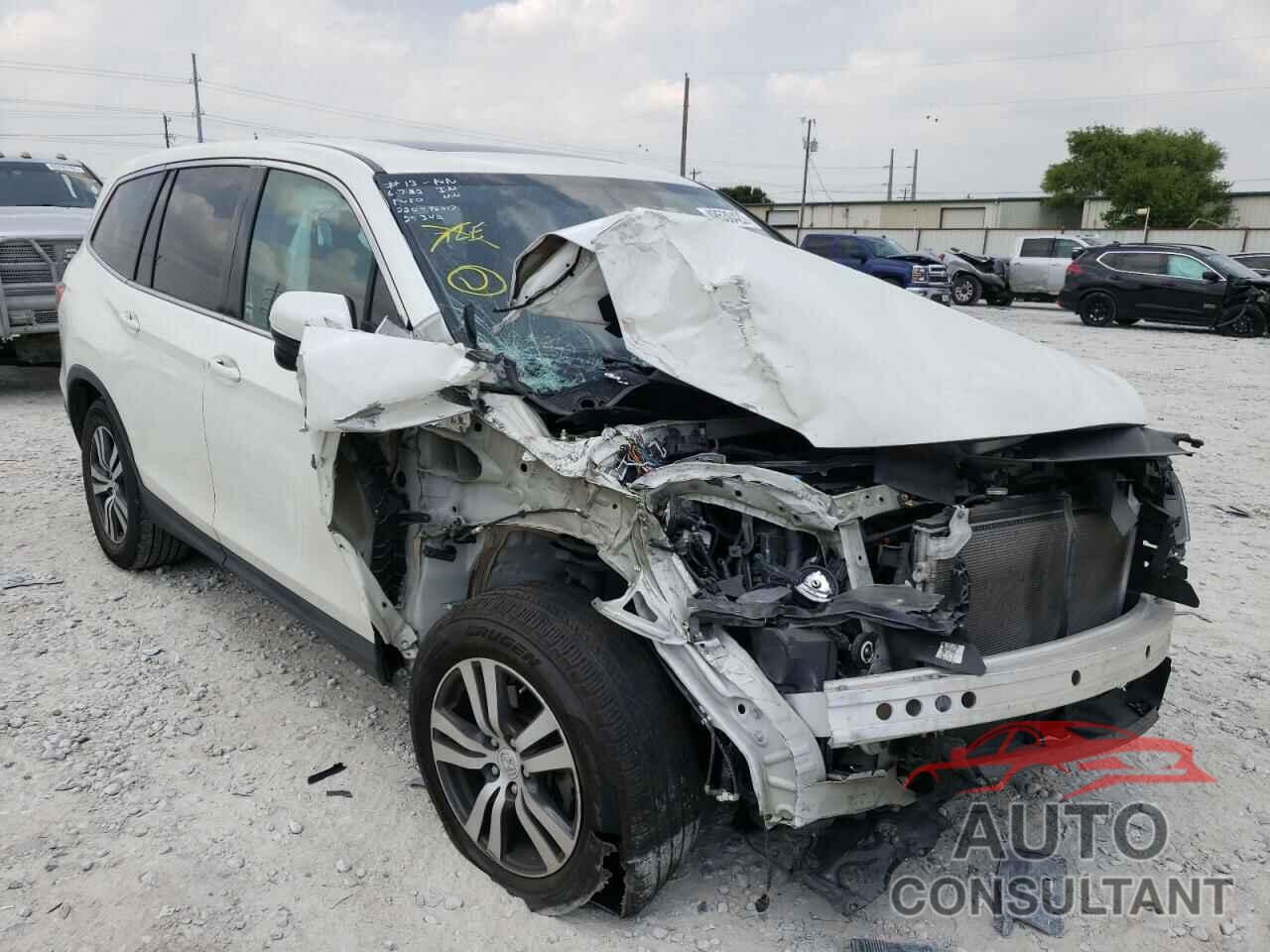 HONDA PILOT 2017 - 5FNYF5H80HB007911
